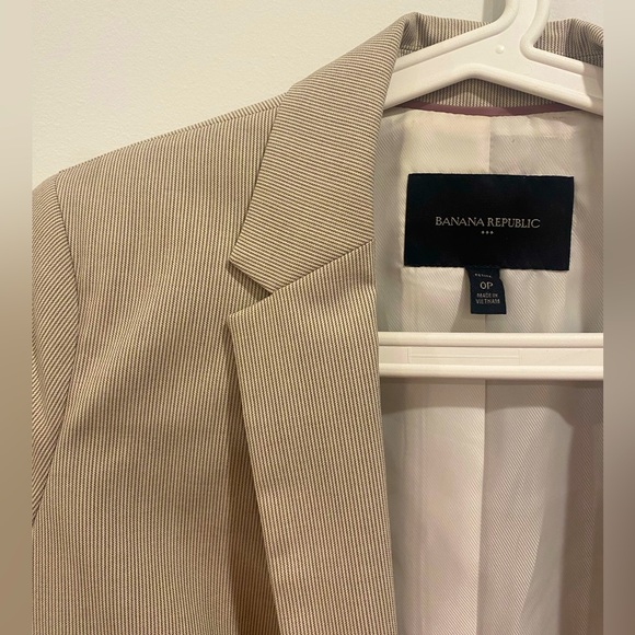 Banana Republic 0P Striped Blazer - Picture 4 of 5